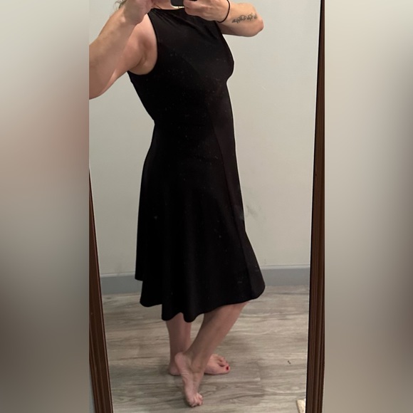 Tash & Sophie Black Slinky Midi Dress NWOT - Picture 8 of 11